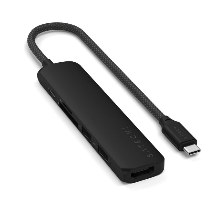 SATECHI адаптер HUB 6w1 Тип C ST-P6SK черный