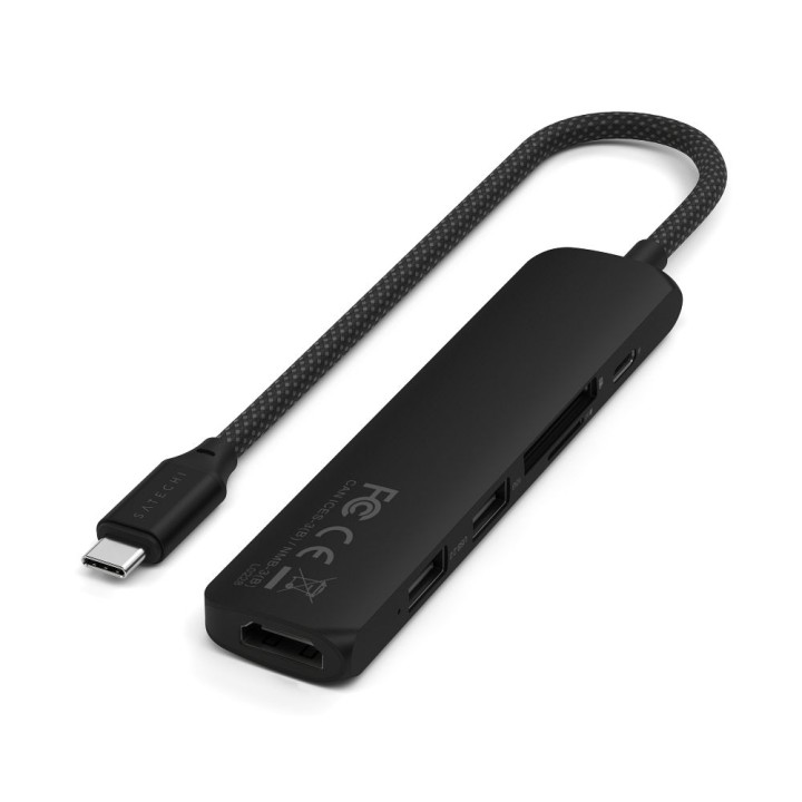 SATECHI адаптер HUB 6w1 Тип C ST-P6SK черный