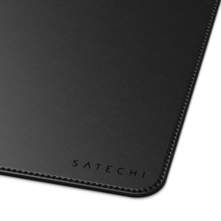 SATECHI pad for biurko vegan leather ST-LPDMK black