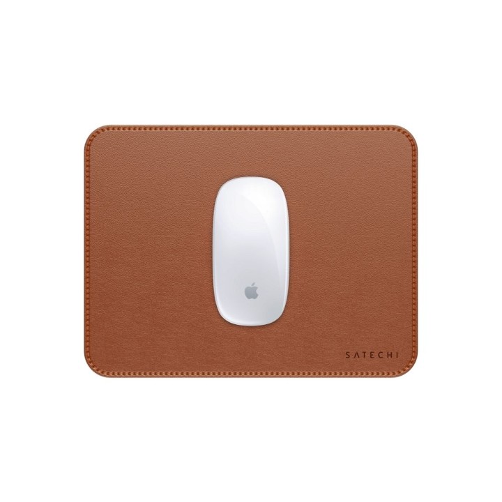 SATECHI mouse pad vegan leather ST-LMPN brown