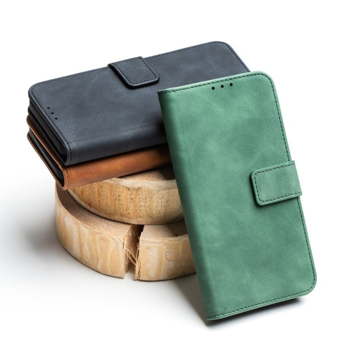 Flip case for iPhone 12 / 12 PRO Tender Book green