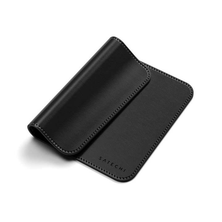 SATECHI коврик для мыши из веганской кожи ST-LMPK черный