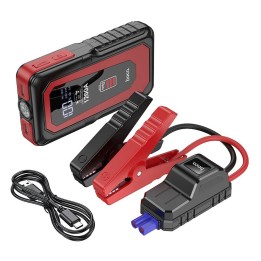 Повербанк Hoco 10000 mAh 2,4A 18W з функцією пуску автомобіля QS3 чорний