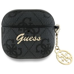 Чохол для навушників Guess для Apple AirPods 4 (PU 4G В / Charm) чорний