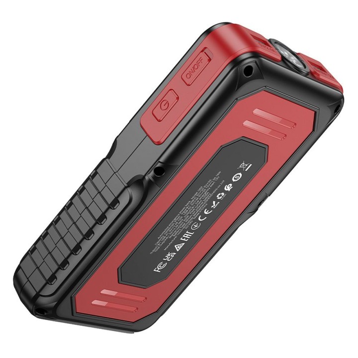 Повербанк Hoco 10000 mAh 2,4A 18W с функцией пуска автомобиля QS3 черный