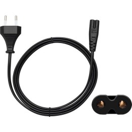 Power cable radiowy (2pin) 1,5 m black