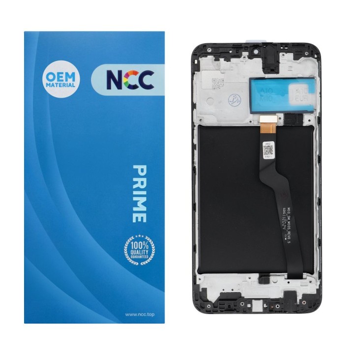 NCC LCD display for SAMSUNG A10 A105 F/M/G OEM with frame