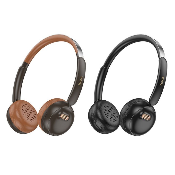 Wireless on-ear headphones Hoco W62 brown