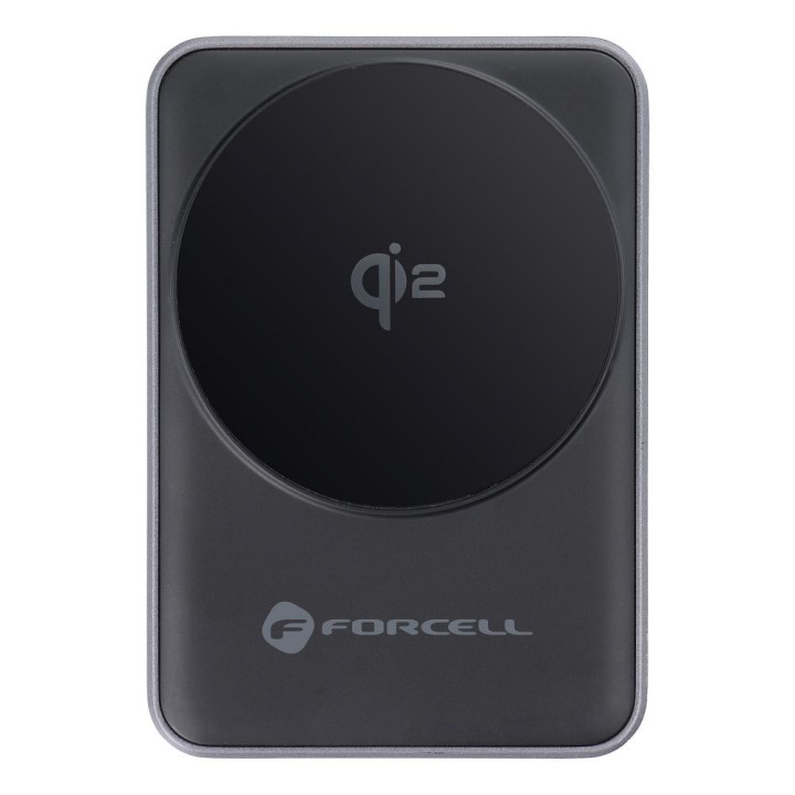 Wireless charger Forcell F-Energy 3w1 Flex Pro Qi2 MagSafe compatible (F-05) silver