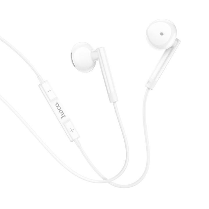 Проводные наушники-вкладыши USB C Hoco M95 белые