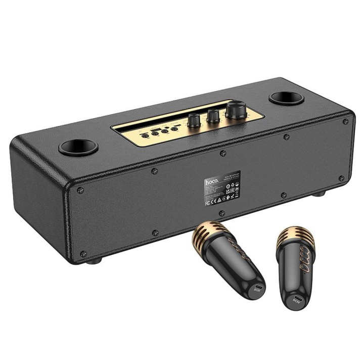 Набір для karaoke Bluetooth 25W 6h Hoco BS63 чорний