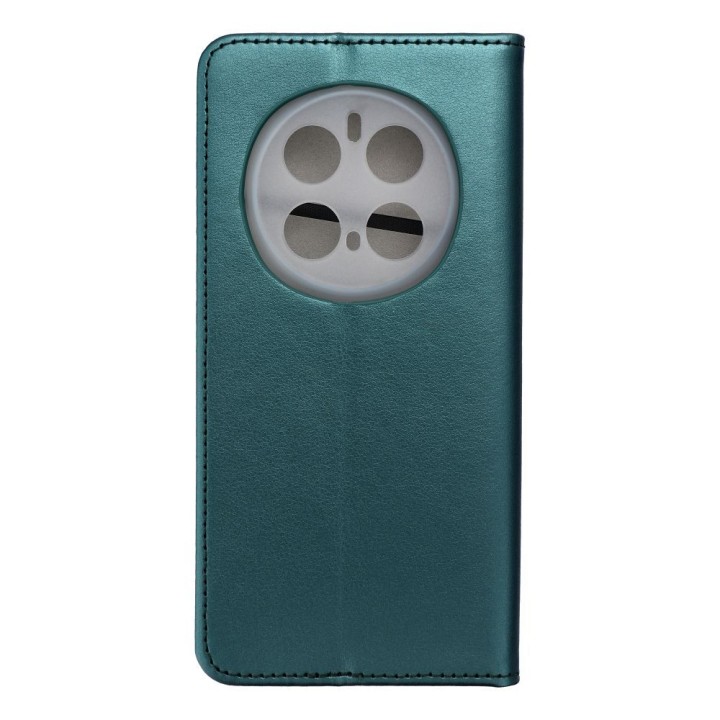 Etui z klapką na Honor Magic 7 PRO Smart Magneto ciemnozielone