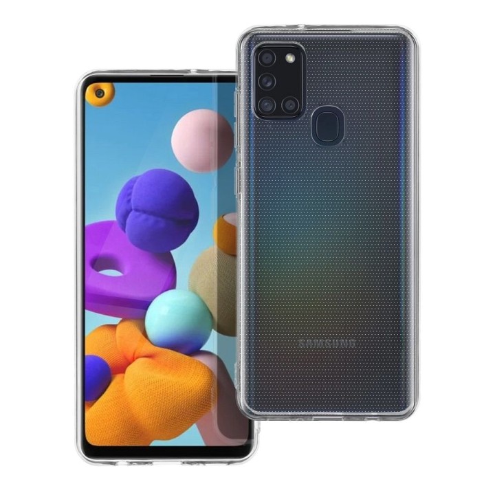 Case for Samsung A21S Clear Case 2 mm transparent