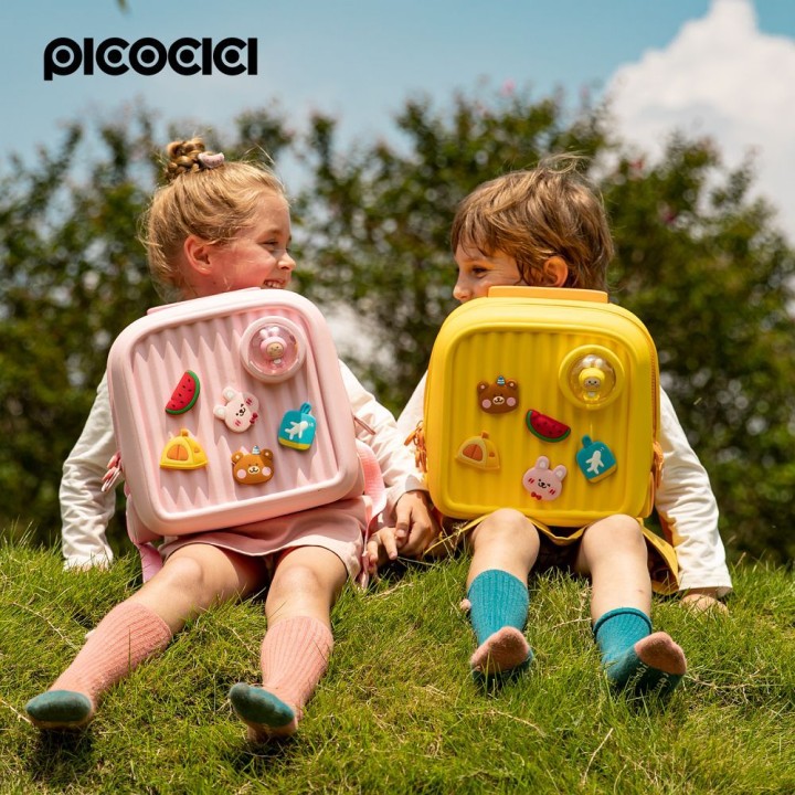 Backpack for kids Picocici small travel K33 yellow