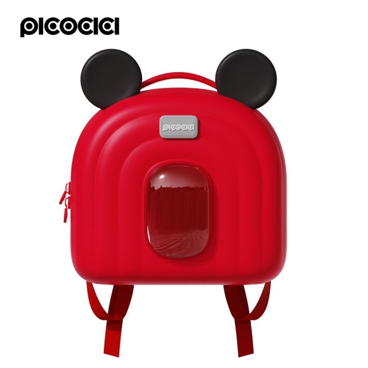 Children’s backpack Picocici small with ears k52 pink