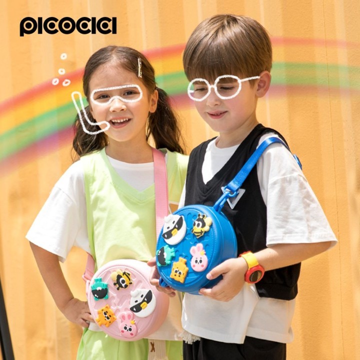 Backpack for kids Picocici small okrągły k36 blue