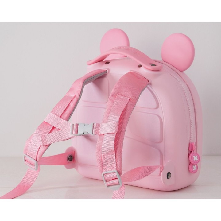 Children’s backpack Picocici small with ears k52 pink