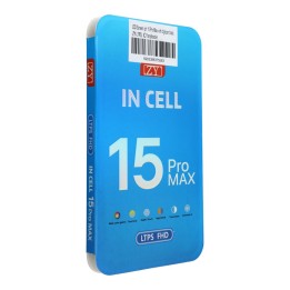 Дисплей для iPhone 15 Pro Max с черным сенсорным экраном (ZY-LTPS) IC Transferable