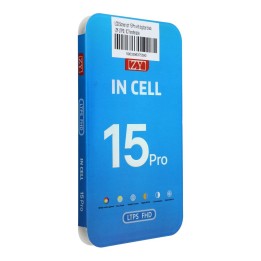 Дисплей для iPhone 15 Pro с сенсорным экраном черным (ZY-LTPS) IC Transferable