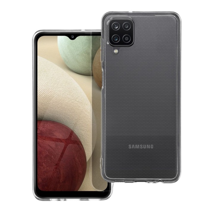 Etui na Samsung A12 Clear Case 2 mm transparentne