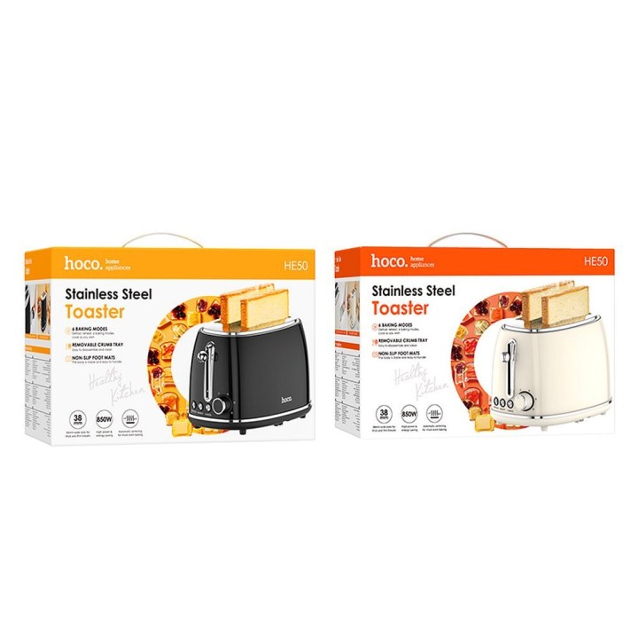 Тостер Hoco в stylu Retro 850W HE50 черный