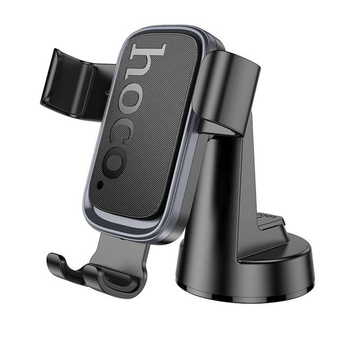 Gravity car phone holder Hoco for dashboard H81 black-grey