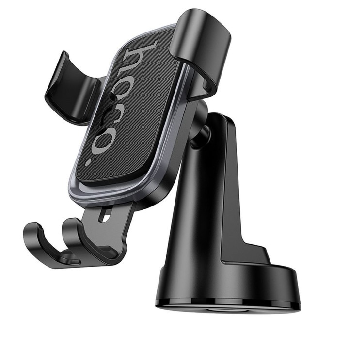 Gravity car phone holder Hoco for dashboard H81 black-grey