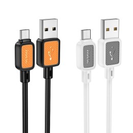 Кабель USB A для Micro USB Hoco 2,4A 1 m X108 білий