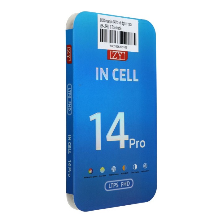 Display for iPhone 14 Pro with black touch screen (ZY-LTPS) IC Transferable