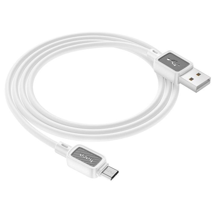 Кабель USB A для Micro USB Hoco 2,4A 1 m X108 белый