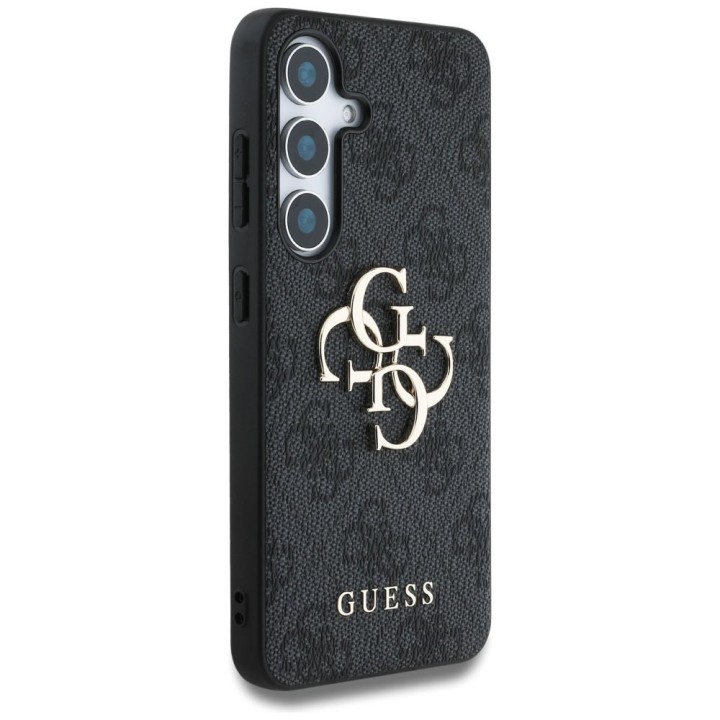 GUESS case for SAMSUNG S25 GUHCS25S4GMGGR (4G PU Big Logo) black