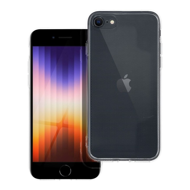Чохол для iPhone 7 / 8 / SE 2020 / SE 2022 Clear Case 2 mm (camera protection) прозорий