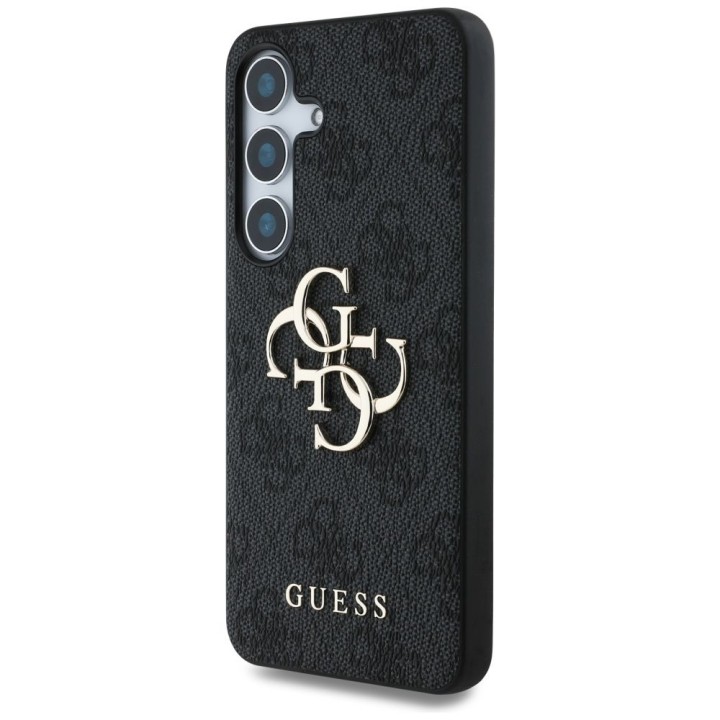 GUESS case for SAMSUNG S25 GUHCS25S4GMGGR (4G PU Big Logo) black