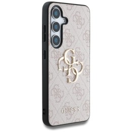 GUESS case for SAMSUNG S25 GUHCS25S4GMGPI (4G PU Big Logo) pink