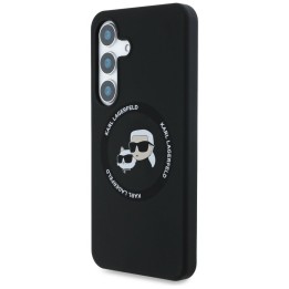 KARL LAGERFELD чохол для SAMSUNG S25 KLHMS25SSKCHTCK (Magnetic Silicone Double Heads) чорний