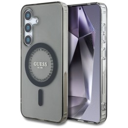 GUESS чохол для SAMSUNG S25 GUHMS25SPFTDTEK (Magnetic IML Rhinestones) чорний
