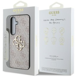 GUESS чехол для SAMSUNG S25 Plus GUHCS25M4GMGPI (4G PU Big Логотип) розовый
