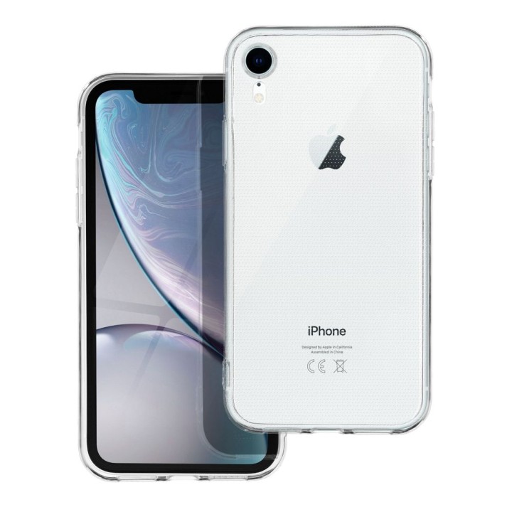 Чохол для iPhone XR Clear Case 2 mm (camera protection) прозорий