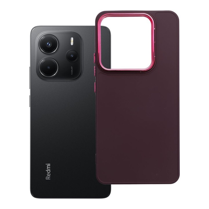 Case for Xiaomi Redmi Note 14 4G (GLOBAL - 164,84mm x 78,15mm x 8,16mm) Frame purple