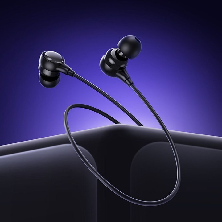 Проводные наушники-вкладыши Jack 3,5 mm Hoco M116 черные