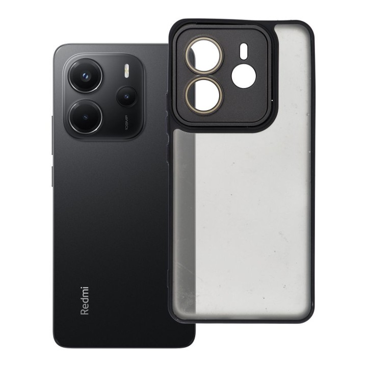 Case for Xiaomi Redmi Note 14 4G (GLOBAL - 164,84mm x 78,15mm x 8,16mm) Variete black