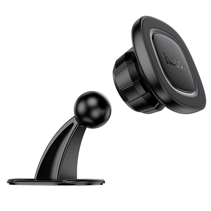 Phone holder for car magnetic Hoco for dashboard H73 black grey