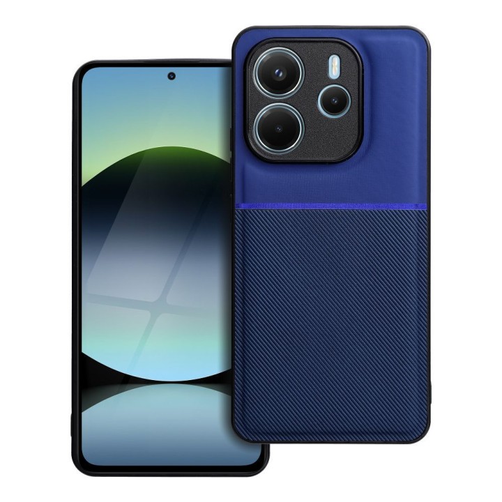 Чехол для Xiaomi Redmi Note 14 4G (GLOBAL - 163,25mm x 76,55mm x 8,16mm) Noble синий