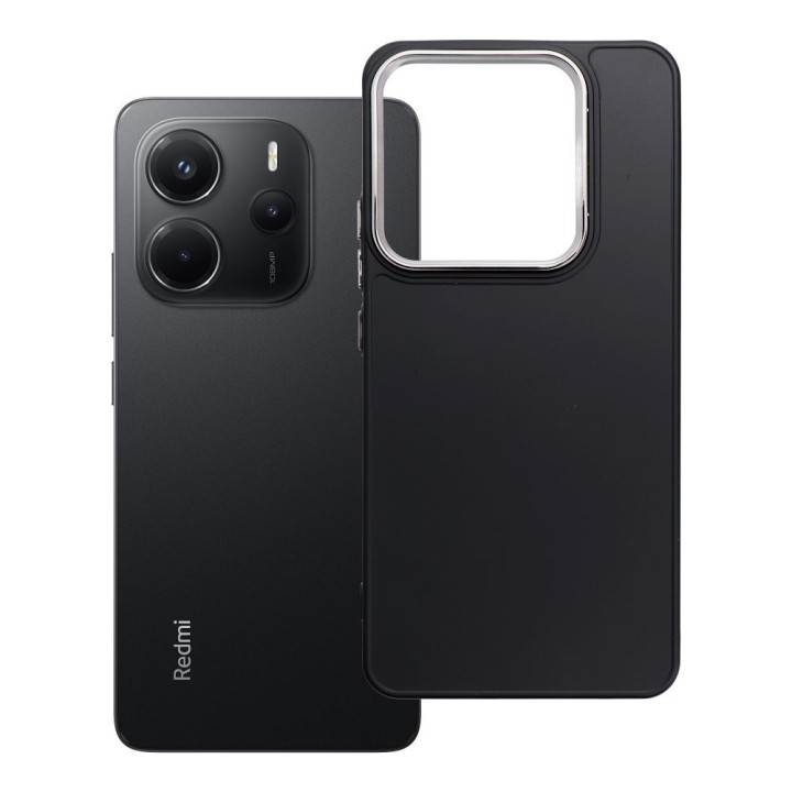 Чохол для Xiaomi Redmi Note 14 4G (GLOBAL - 164,84mm x 78,15mm x 8,16mm) Frame чорний