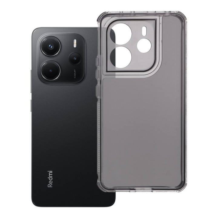 Чохол для Xiaomi Redmi Note 14 4G (GLOBAL - 164,84mm x 78,15mm x 8,16mm) Matrix Clear чорний