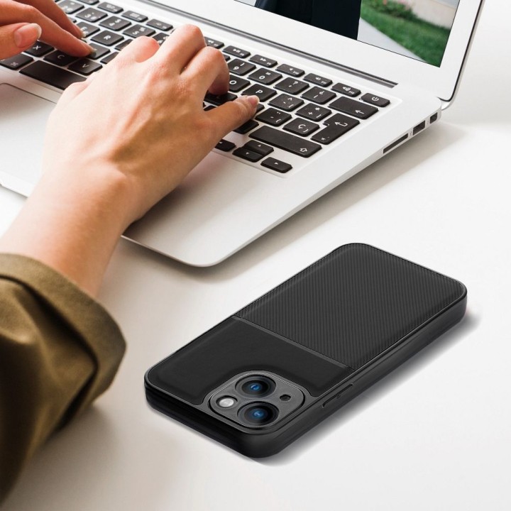 Чехол для Xiaomi Redmi Note 14 4G (GLOBAL - 163,25mm x 76,55mm x 8,16mm) Noble черный