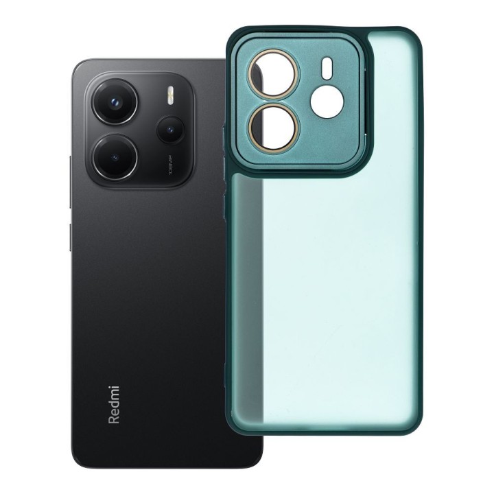 Чохол для Xiaomi Redmi Note 14 4G (GLOBAL - 164,84mm x 78,15mm x 8,16mm) Variete темно-зелений