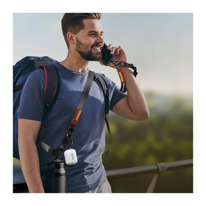 DUX DUCIS Outdoor Cross Body - phone lanyard black