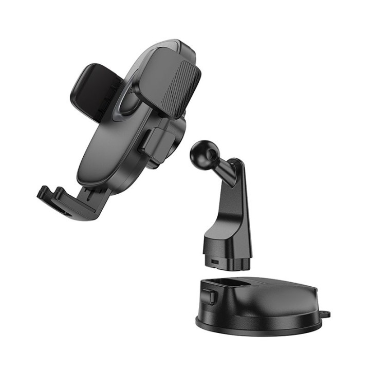 Phone holder for car universal Hoco for dashboard H76 black