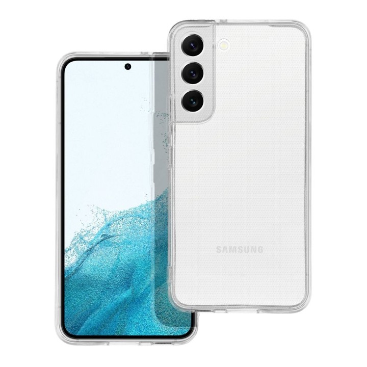 Чехол для Samsung S22 Clear Case 2 mm (camera protection) прозрачный